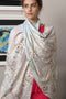 Victorian Love | Embroidered Wool Silk Stole